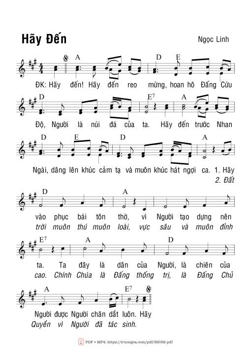 Hãy Đến - Ngọc Linh