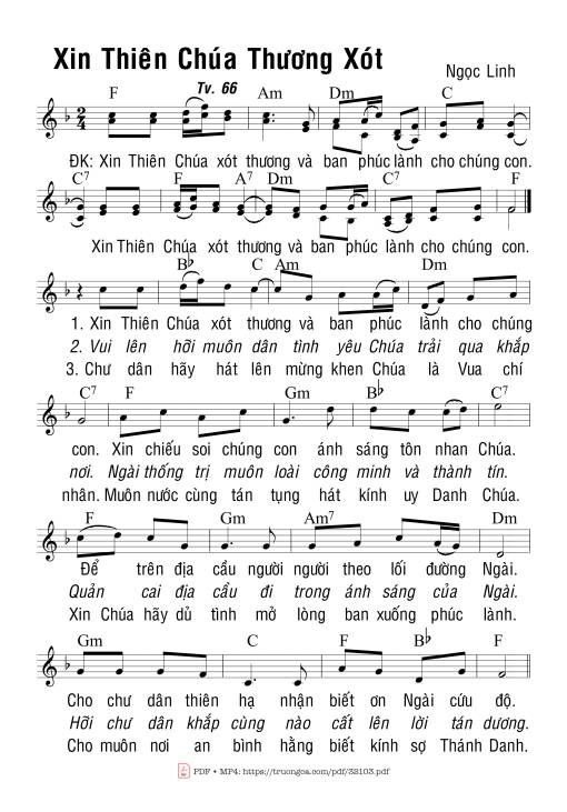 Thánh Vịnh 66, Xin Thiên Chúa Xót Thương