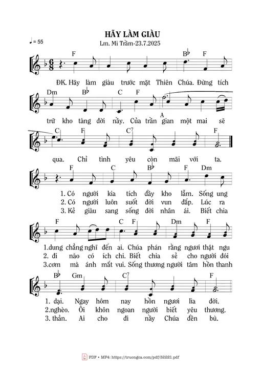 Hãy Làm Giàu - Mi Trầm