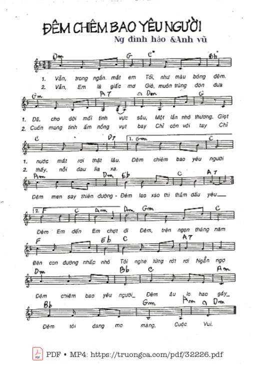 Đêm chiêm bao yêu người