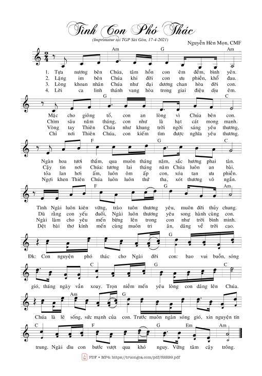 Tình Con Phó Thác