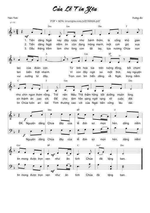 Của Lễ Tin Yêu - Tường Ân