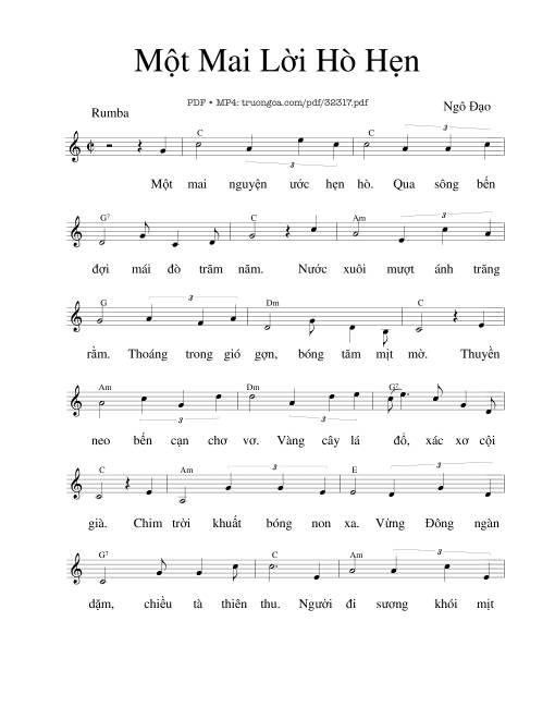 Một mai lời hò hẹn