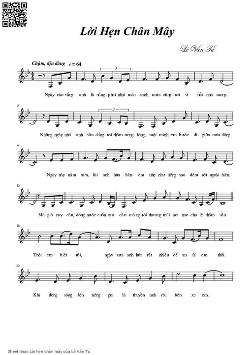 Lời hẹn chân mây