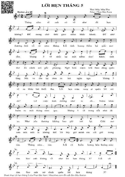 Lời hẹn tháng 5