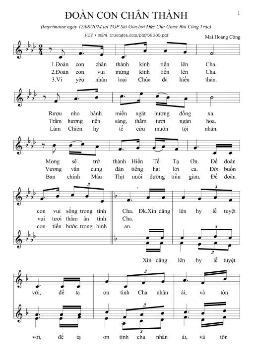 Đoàn Con Chân Thành