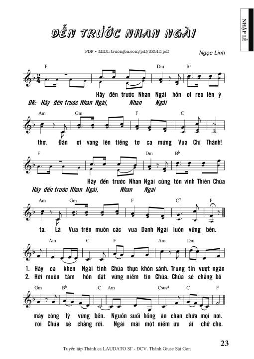 Đến Trước Nhan Ngà