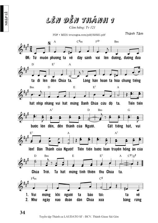 Lên Đền Thánh 1