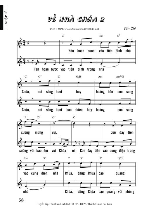 Về Nhà Chúa 2 - Văn Chi