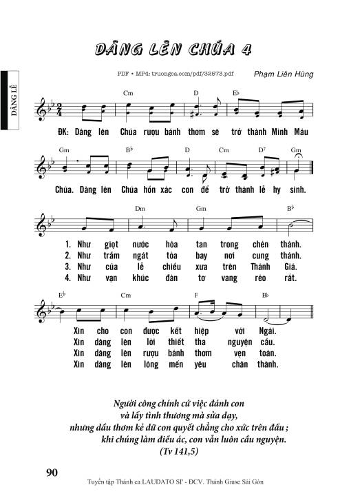 Dâng Lên Chúa 4