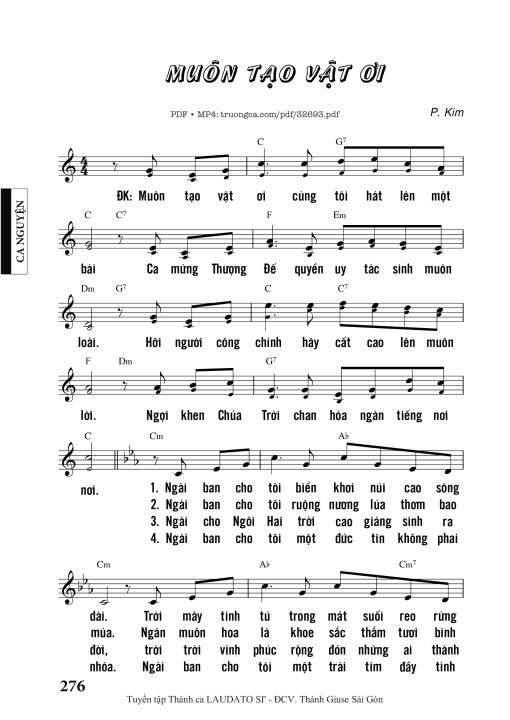 Muôn Tạo Vật Ơi