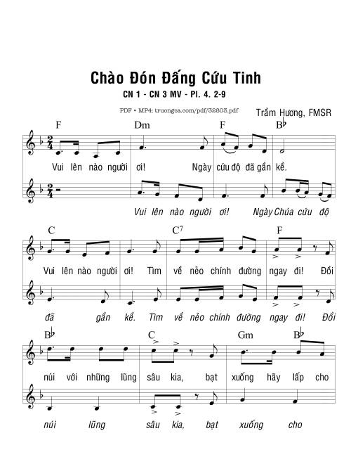 Chào Đón Đấng Cứu Tinh