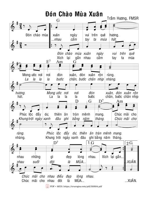 Đón Chào Mùa Xuân