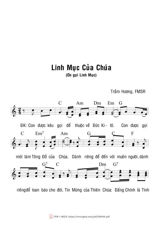 Linh Mục Của Chúa
