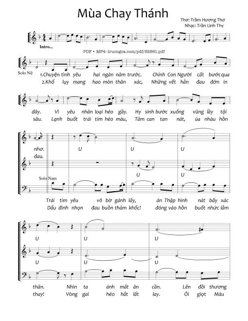 Mùa Chay Thánh - Trầm Hương