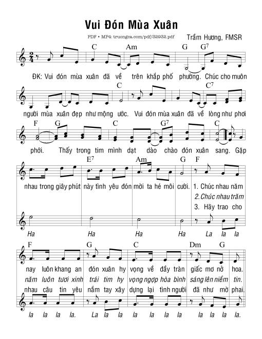 Vui Đón Mùa Xuân