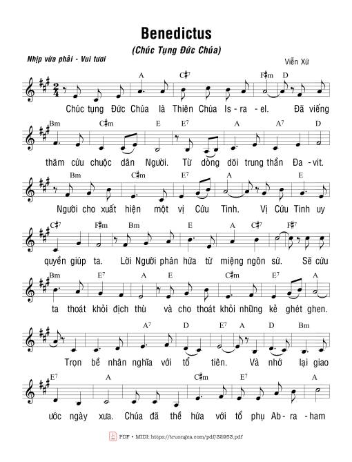 Benedictus (Chúc Tụng Đức Chúa)
