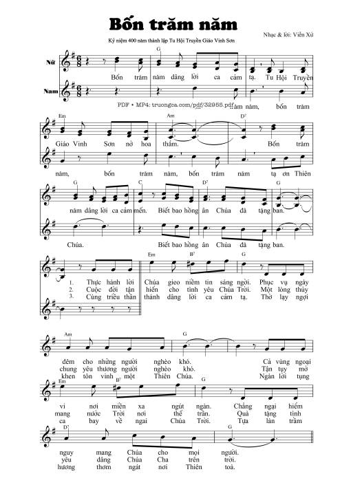 Bốn Trăm Năm - Viễn Xứ