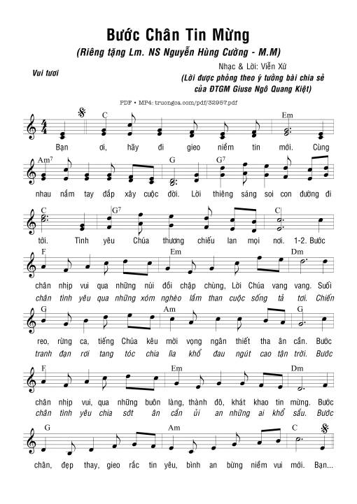 Bước Chân Tin Mừng