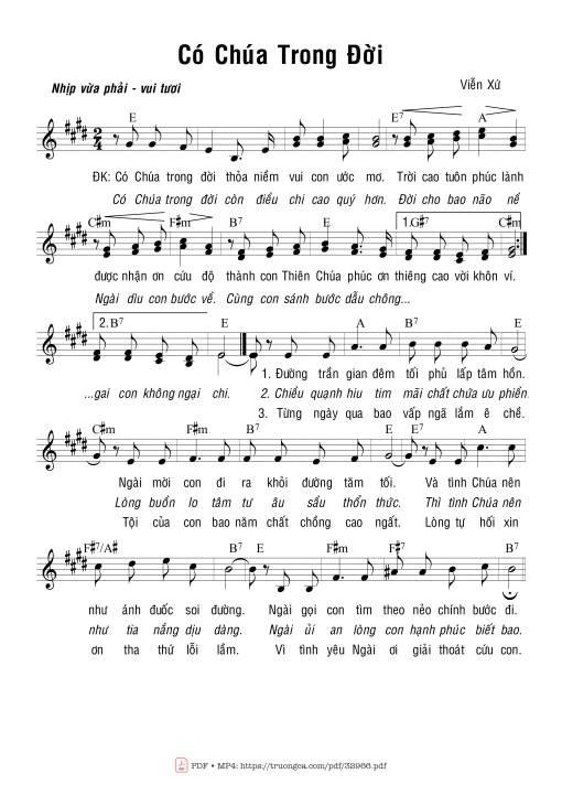 Có Chúa Trong Đời