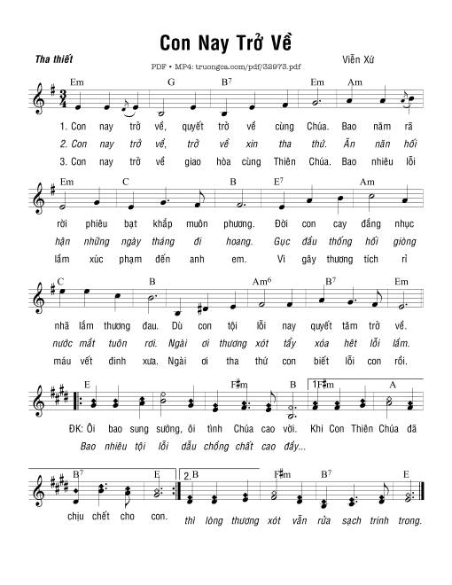 Con Nay Trở Về - Viễn Xứ