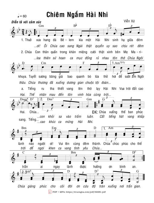 Chiêm Ngắm Hài Nhi