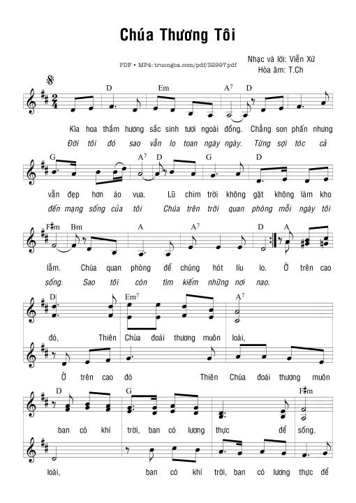 Chúa Thương Tôi - Viễn Xứ