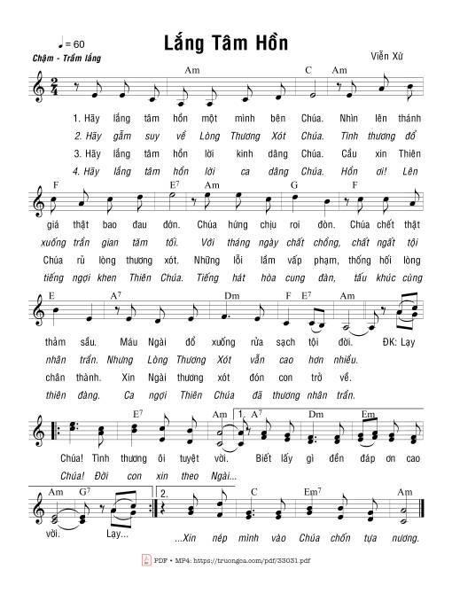 Lắng Tâm Hồn - Viễn Xứ