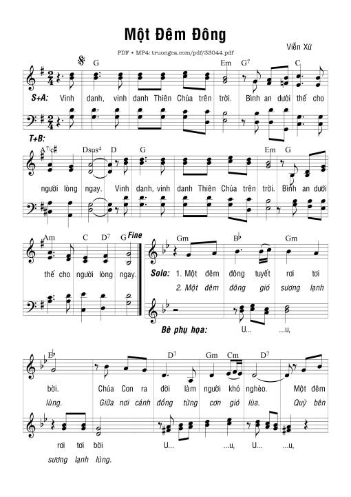 Một Đêm Đông (4 Bè)