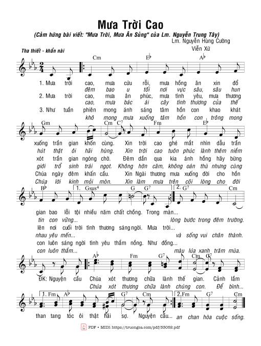 Mưa Trời Cao - Viễn Xứ