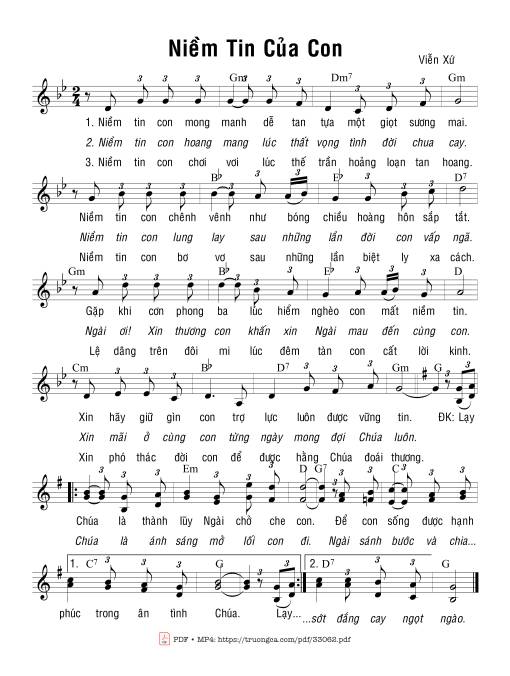 Niềm Tin Của Con