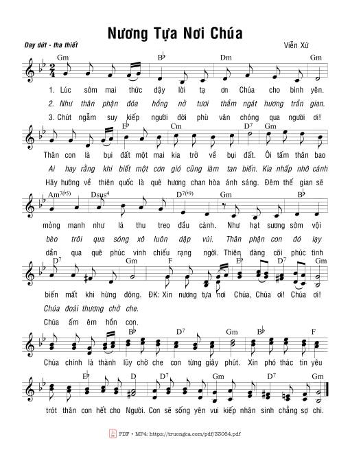 Nương Tựa Nơi Chúa