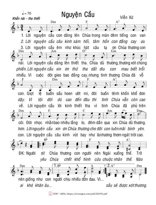 Nguyện Cầu - Viễn Xứ