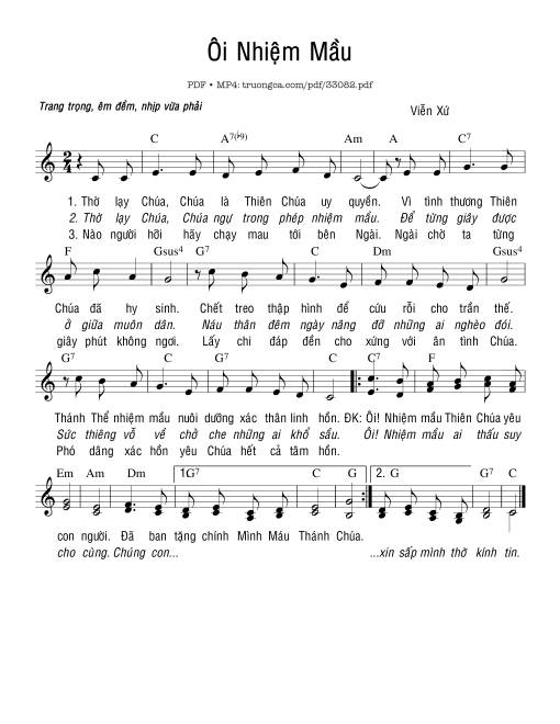 Ôi Nhiệm Mầu - Viễn Xứ