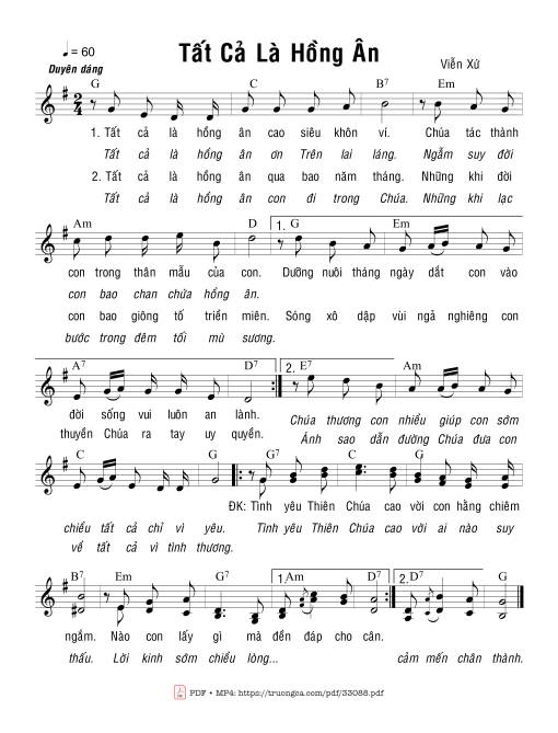 Tất Cả Là Hồng Ân