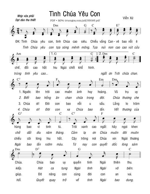 Tình Chúa Yêu Con