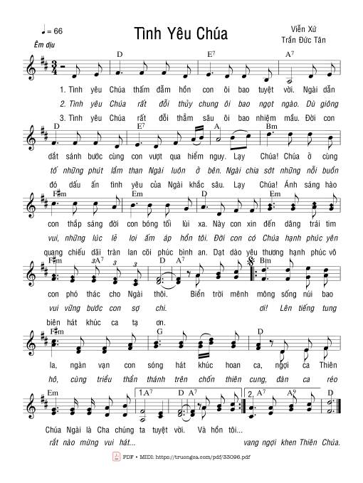 Tình Yêu Chúa - Viễn Xứ