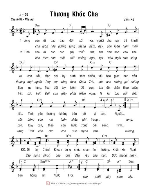 Thương Khóc Cha - Viễn Xứ