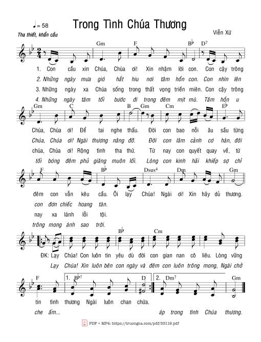 Trong Tình Chúa Thương