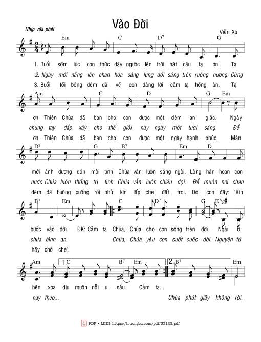 Vào Đời - Viễn Xứ