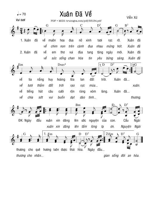 Xuân Đã Về - Viễn Xứ