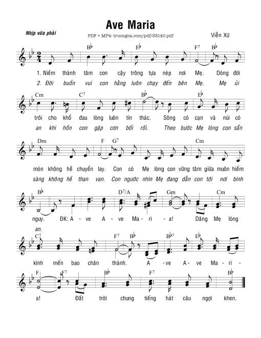 Ave Maria - Viễn Xứ