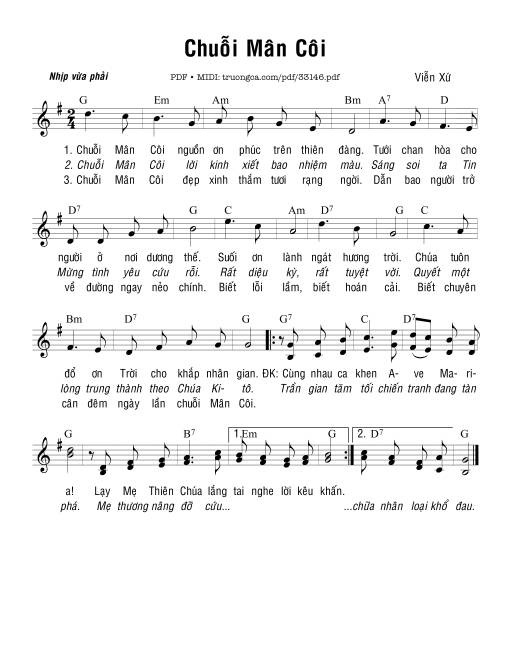 Chuỗi Mân Côi - Viễn Xứ