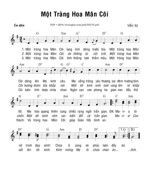 Một Tràng Hoa Mân Côi