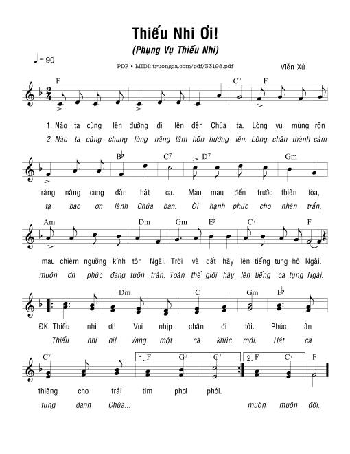 Thiếu Nhi Ơi! - Viễn Xứ