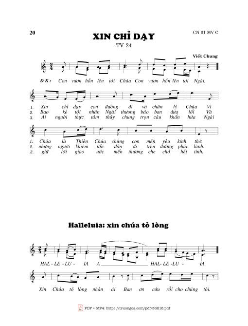 Thánh Vịnh 24, Xin Chỉ Dậy