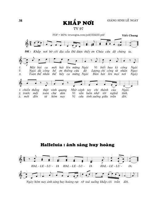 Thánh Vịnh 97, Khắp Nơi 2