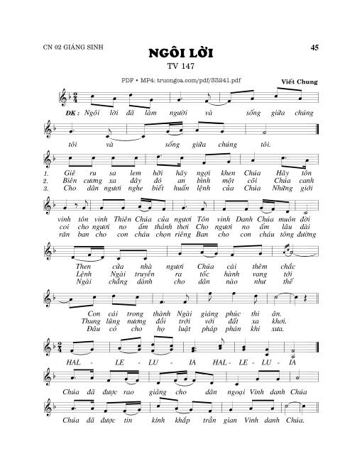 Thánh Vịnh 147, Ngôi Lời