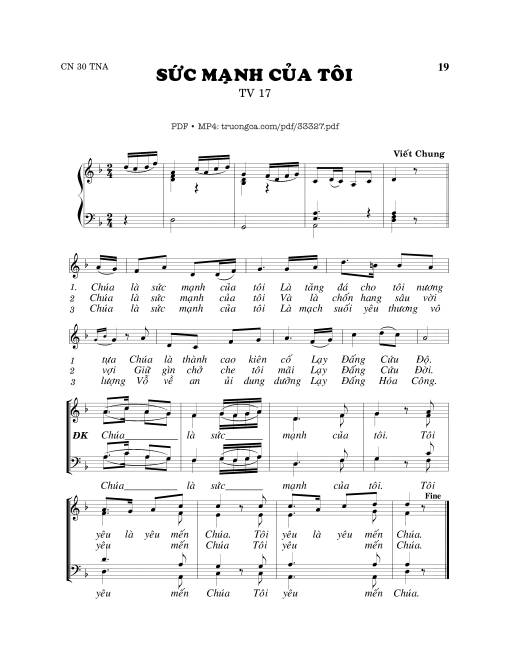 Thánh Vịnh 17, Sức Mạnh Của Tôi