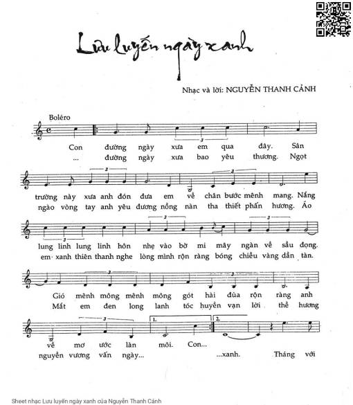 Lưu luyến ngày xanh